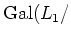 $ \operatorname{Gal}(L_1/$